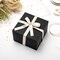 Black Gift Boxes with Lids 6x6x4 Inches 10 Pack Groomsmen Proposal Cardboard Craft Small Gift Box for Christmas, Wedding, Graduation, Holiday, Birthday Presents Packaging